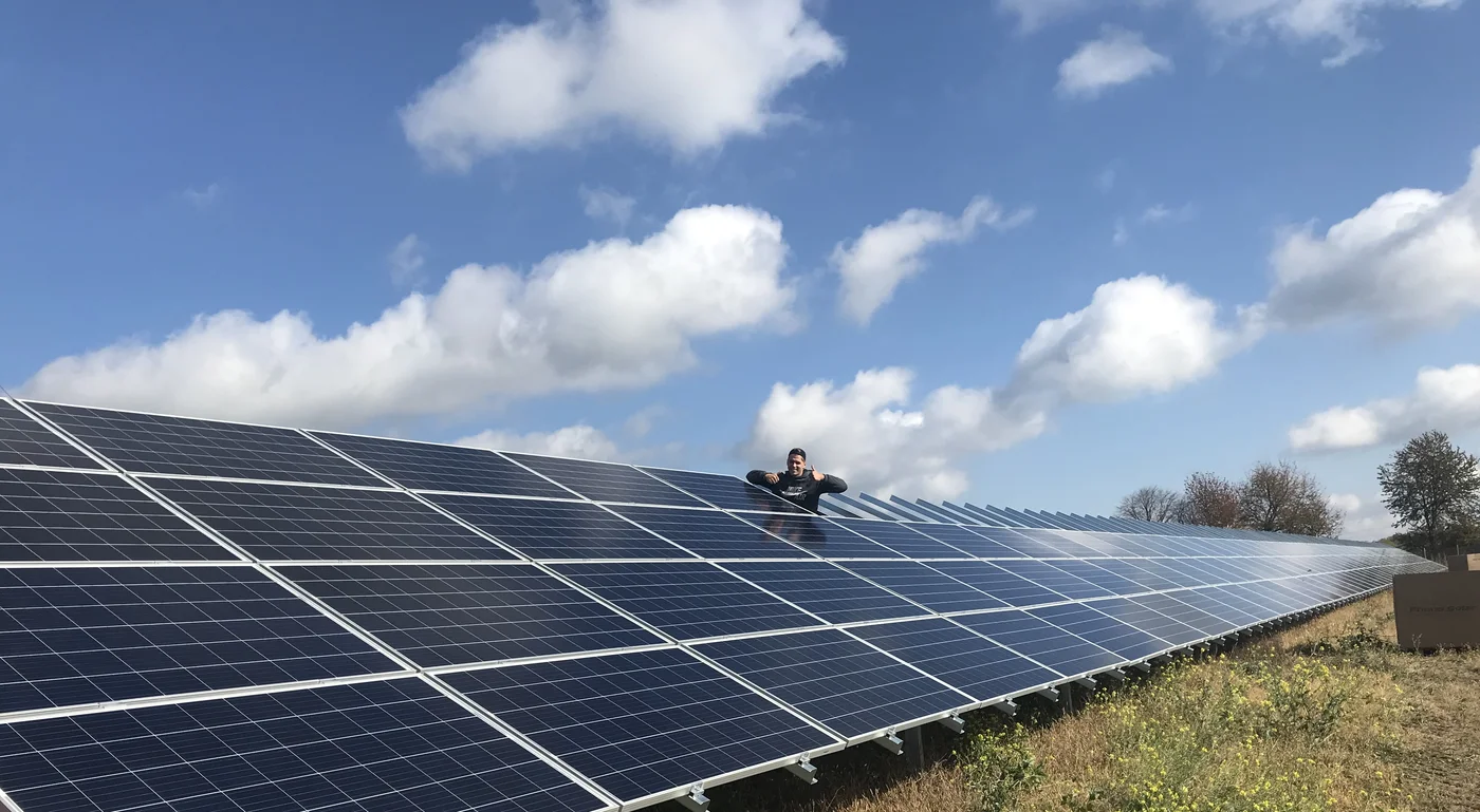 Impianto fotovoltaico a terra